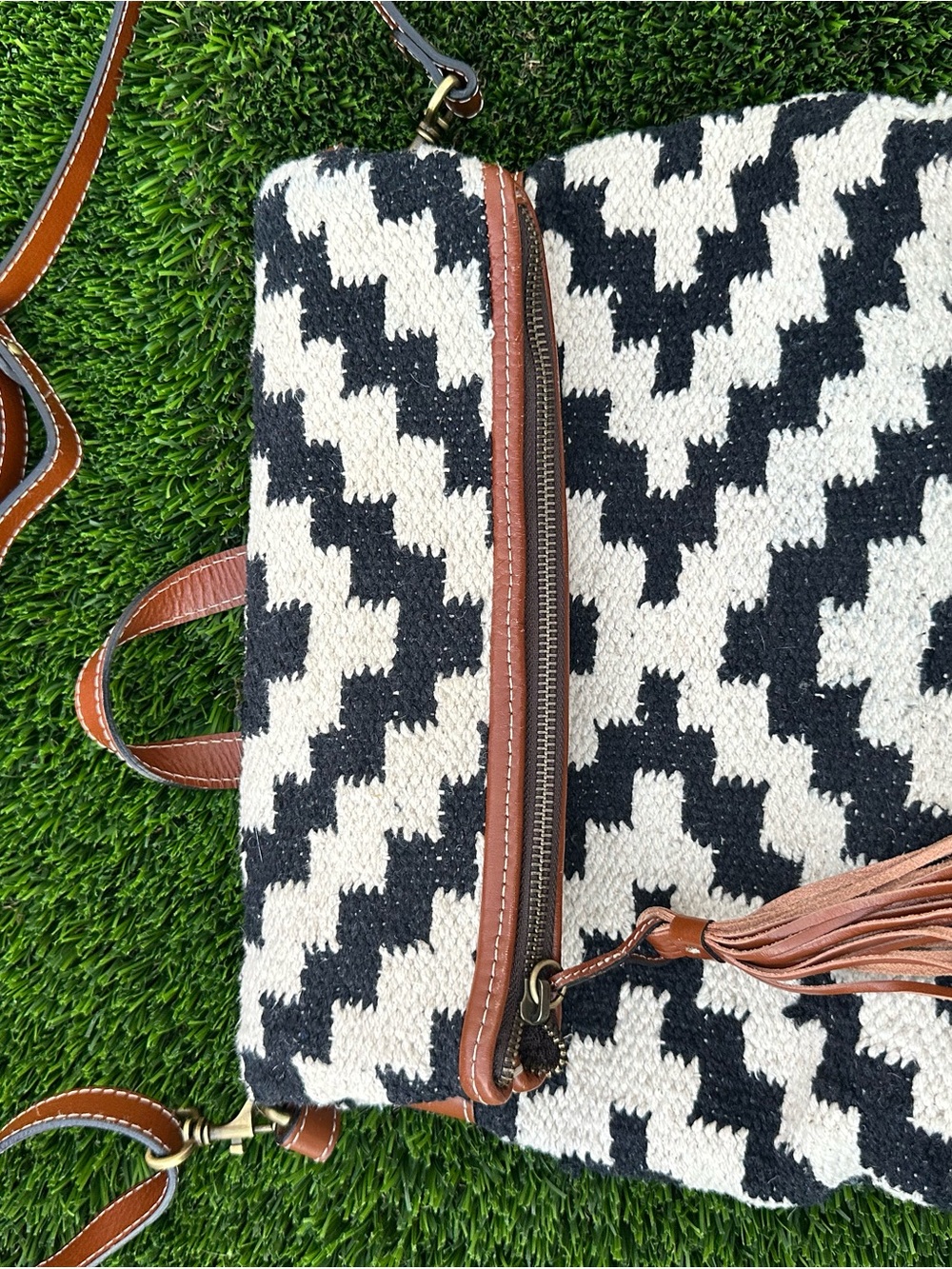 Patricia Nash Woven Casoli Convertible Backpack